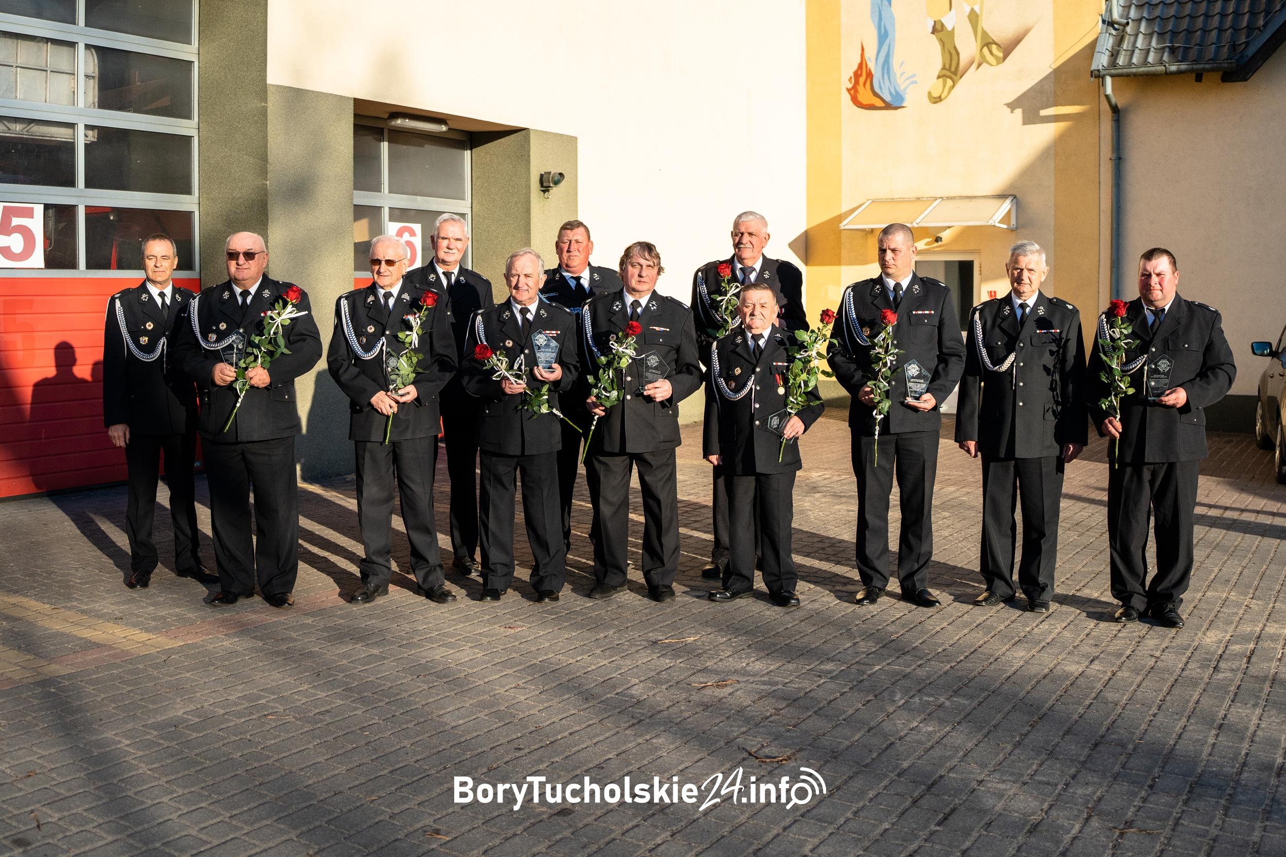 Podziękowania dla prezesów i naczelników OSP z gminy Czersk (FOTO, WIDEO)
