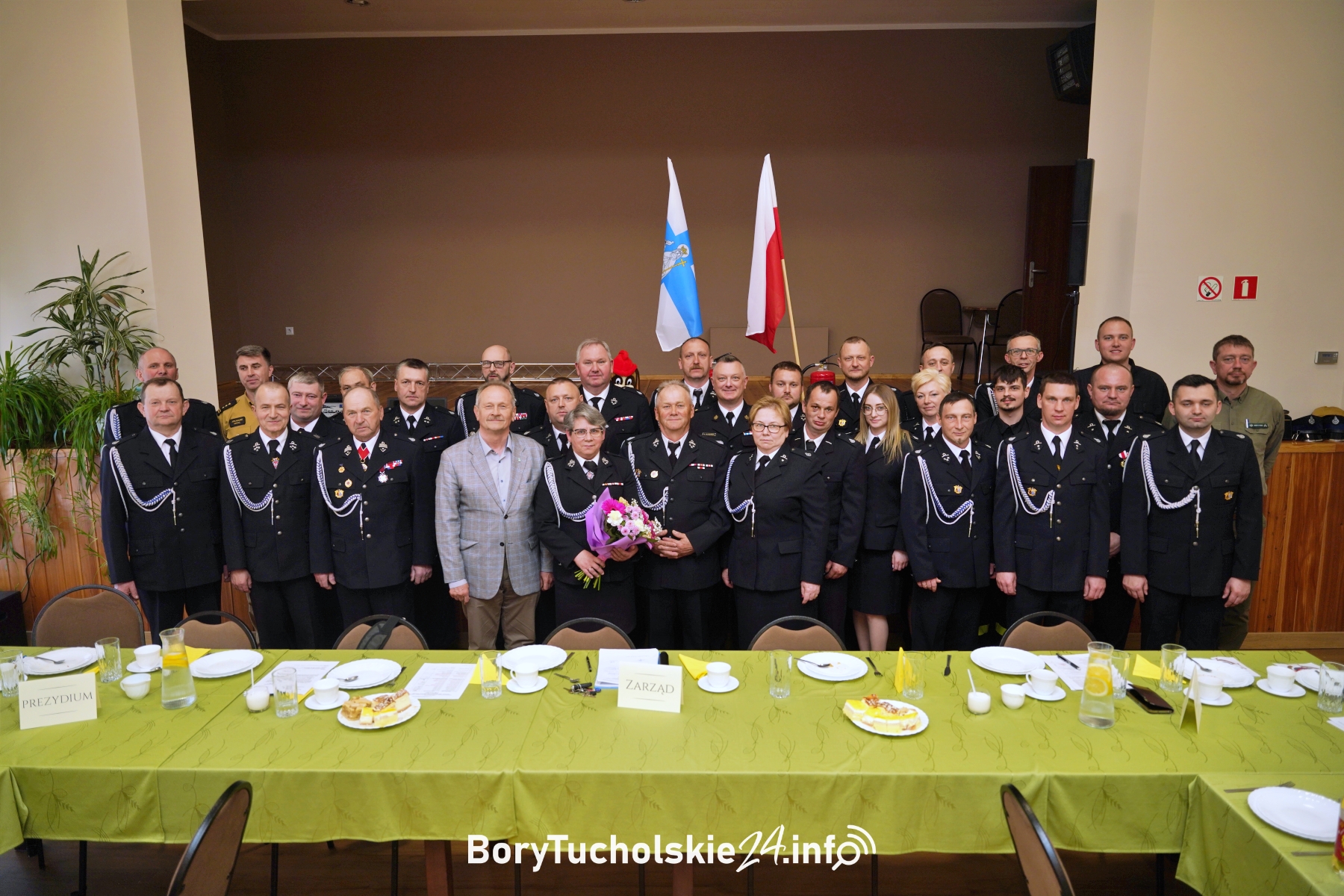 Zebranie Oddziału Gminnego ZOSP RP w Tucholi. Wybrano władze na nową kadencję (FOTO, WIDEO)