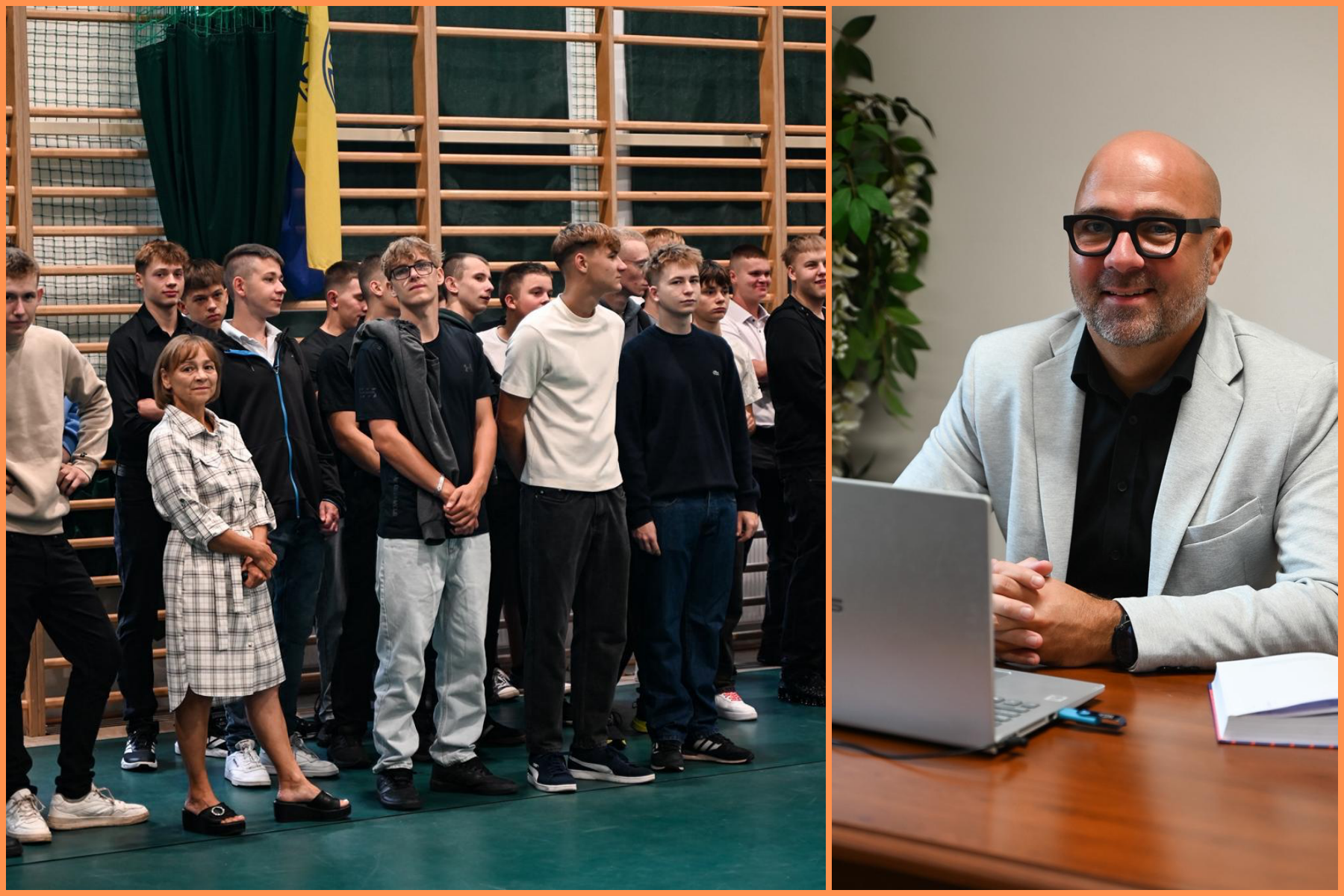 Nowy dyrektor i nowy rok szkolny w Zespole Szkół w Malachinie (FOTO)