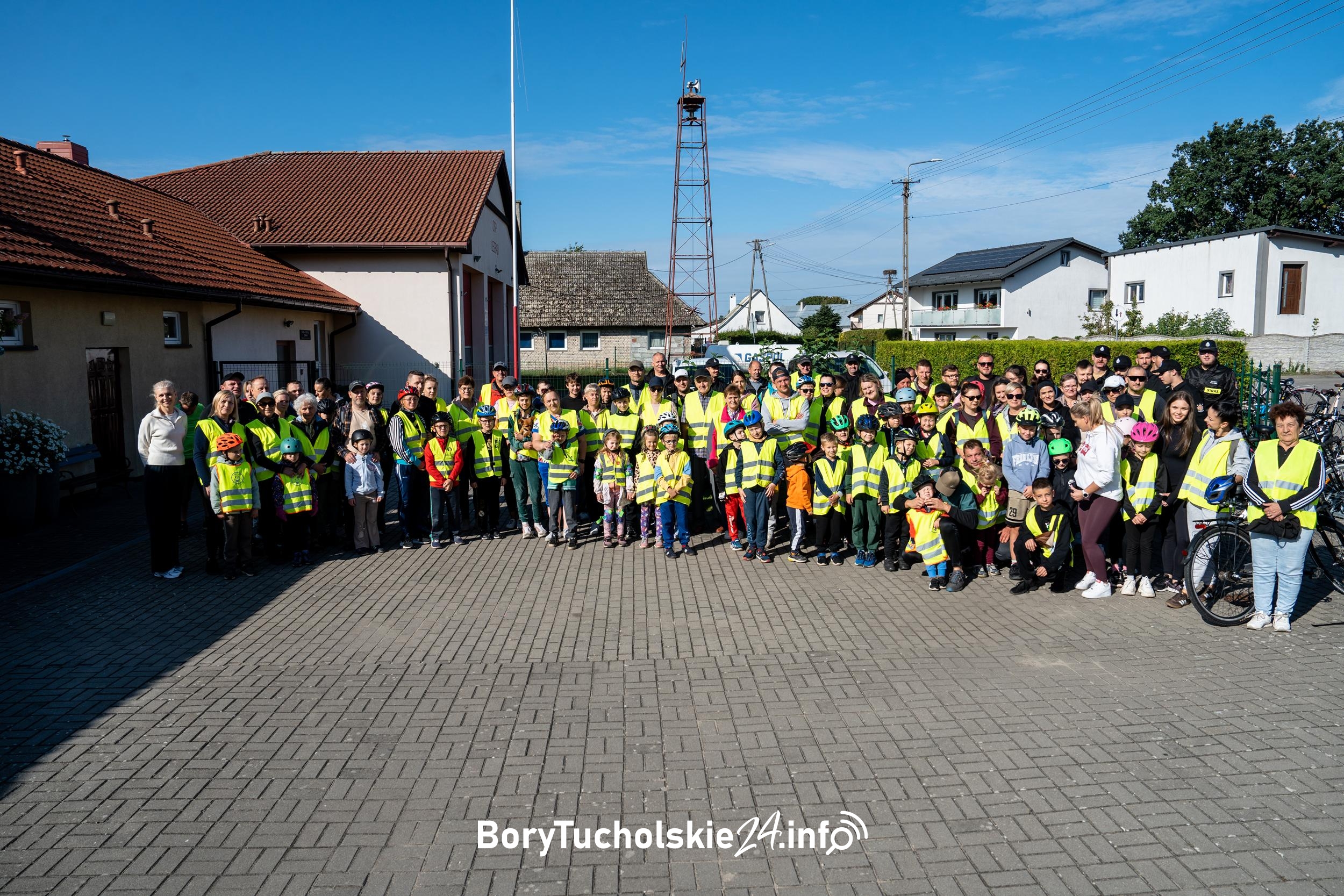 Świetna frekwencja na Rajdzie Rowerowym w Legbądzie (FOTO, WIDEO)