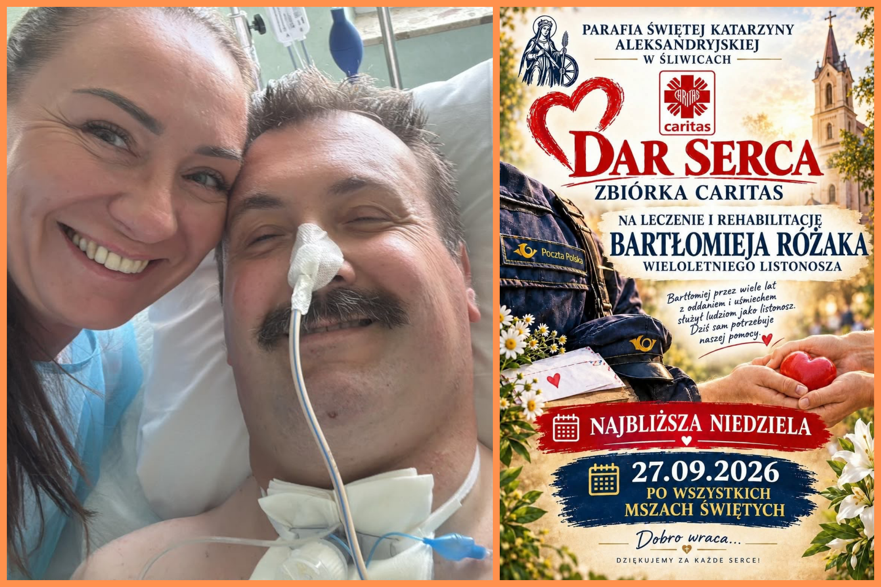 W niedzielę w Śliwicach zbiórka na leczenie i rehabilitację Bartłomieja Różaka