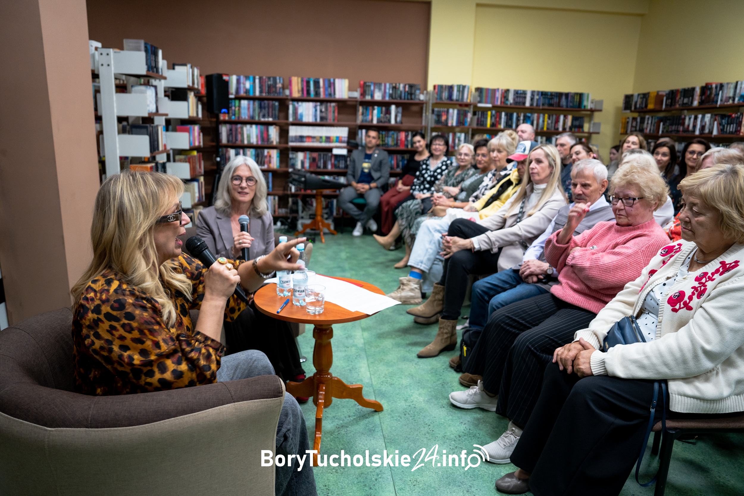 Marzena Rogalska na 80-leciu tucholskiej biblioteki (FOTO, WIDEO)