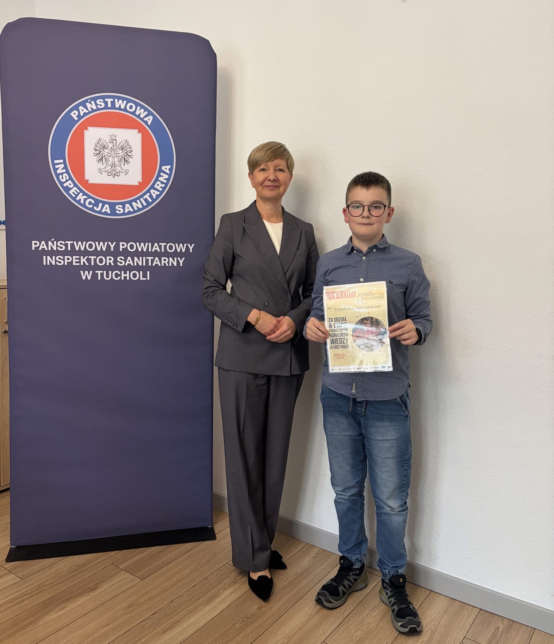Uczeń z Lińska będzie reprezentować powiat tucholski