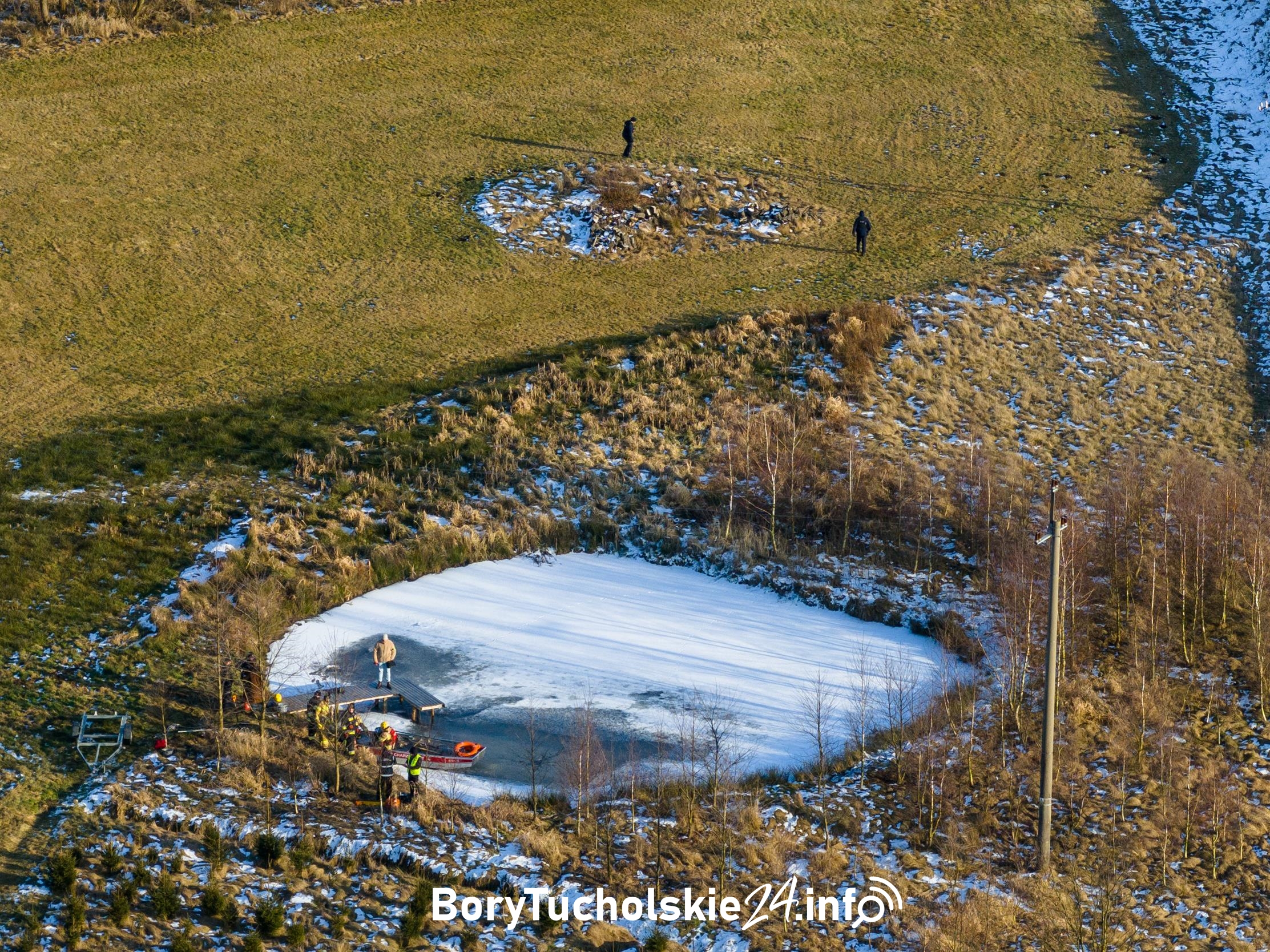 Falcon 9 spadł w Będźmierowicach