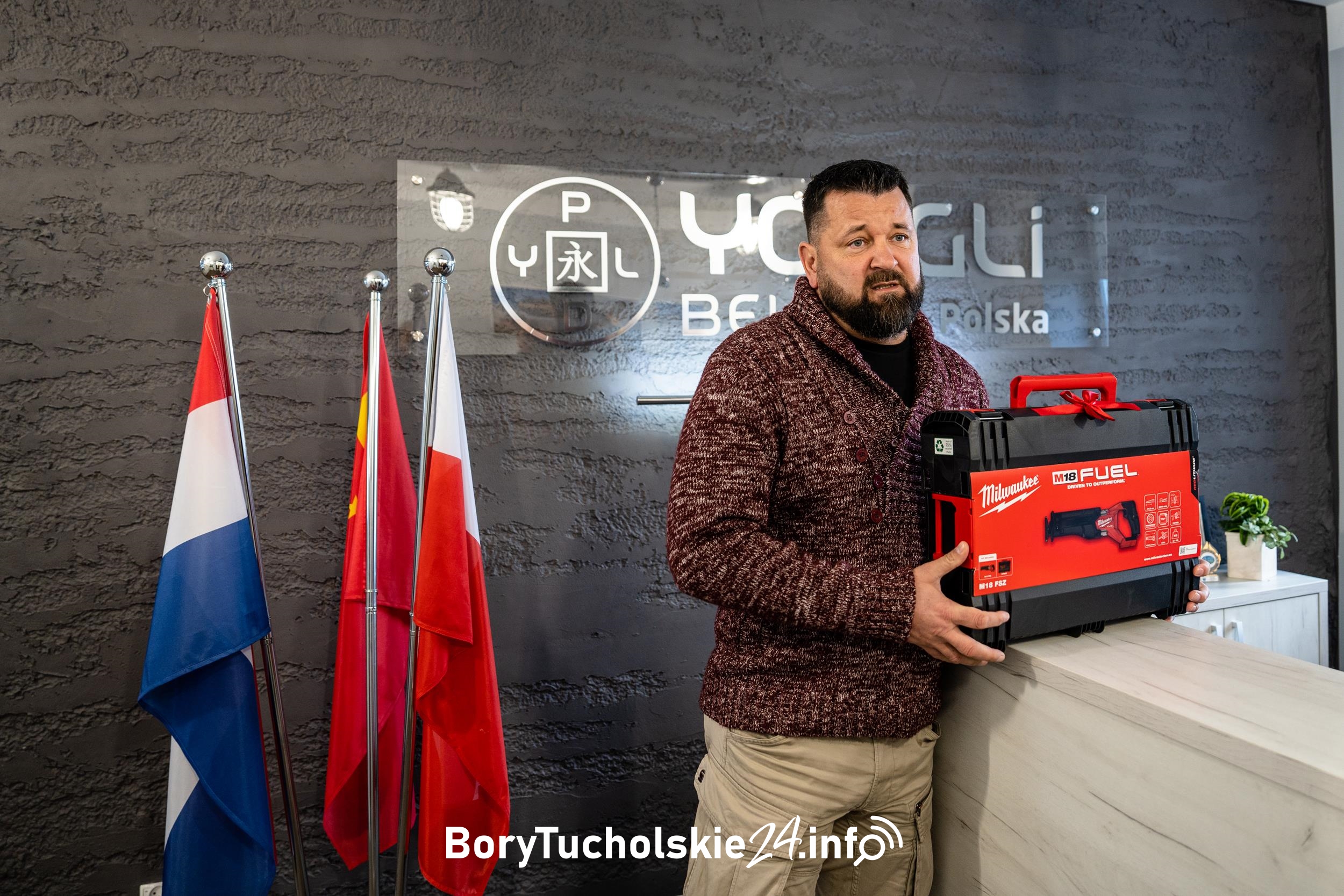 Tomasz Mundry, YONGLI Polska.  Fot. BoryTucholskie24.info