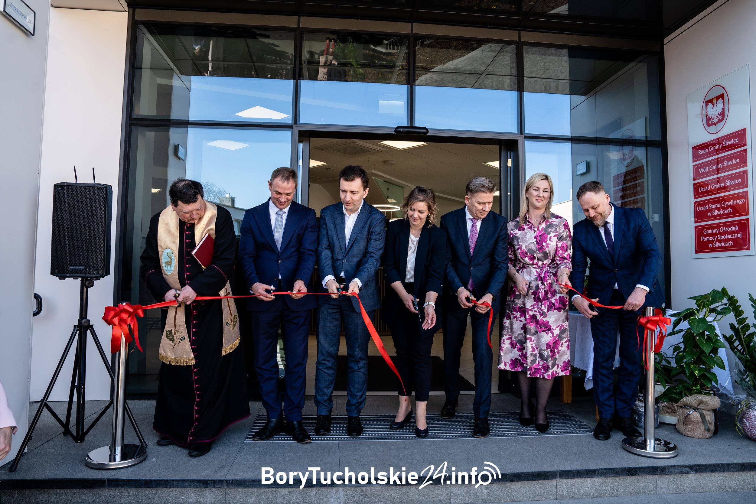 Otwarcie Urzędu Gminy Śliwice