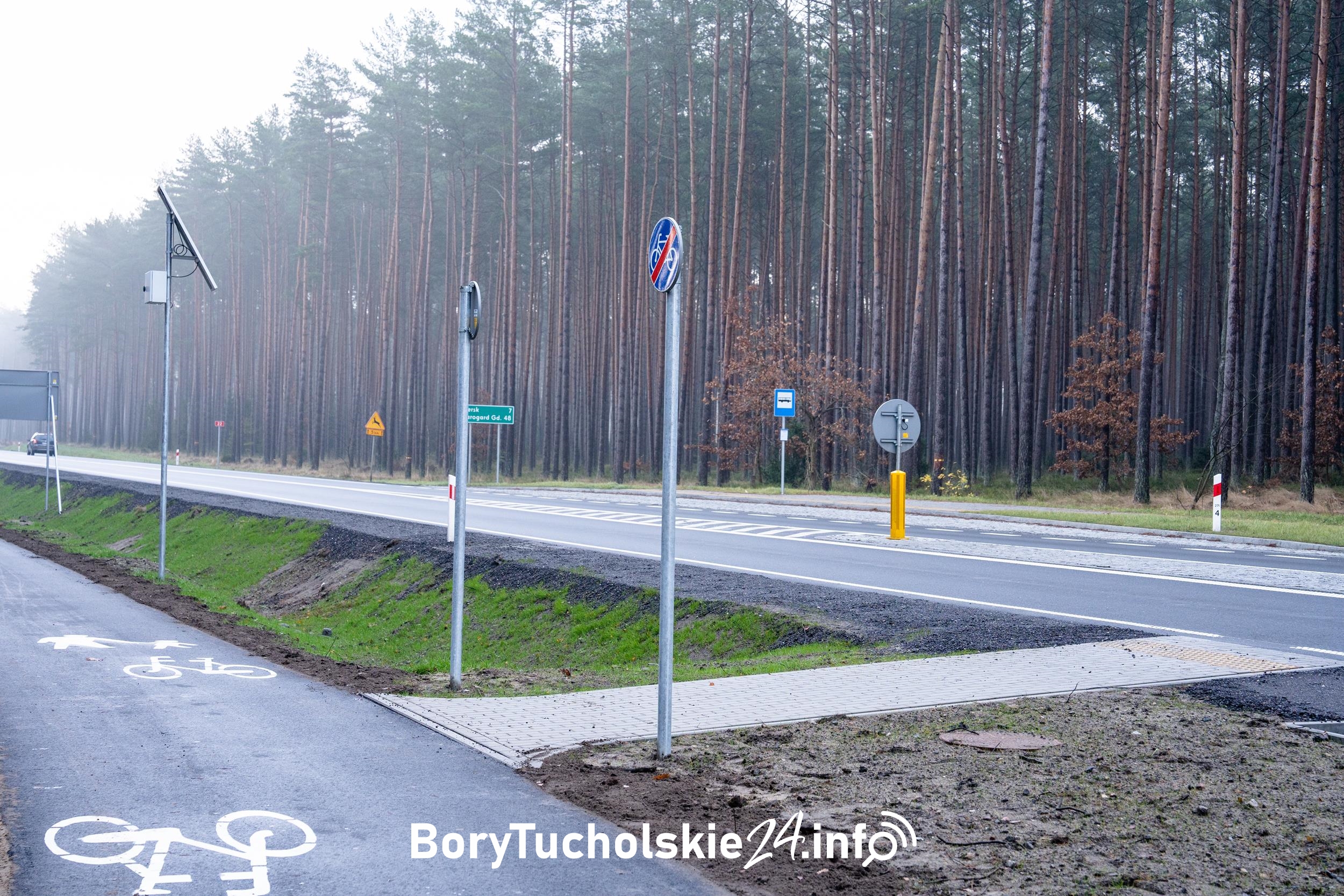 Przejście sugerowane droga 22