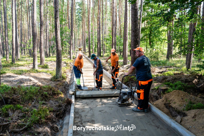 Powstaje ścieżka rowerowa z Czerska w kierunku Tucholi