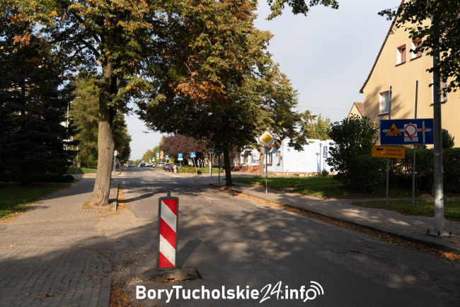 Kościuszki, Piastowska i Grunwaldzka. Ruszyła przebudowa trzech ulic w Tucholi
