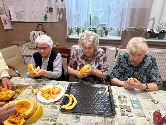 Święto dyni i ziemniaka w Dziennym Domu Senior + w Czersku