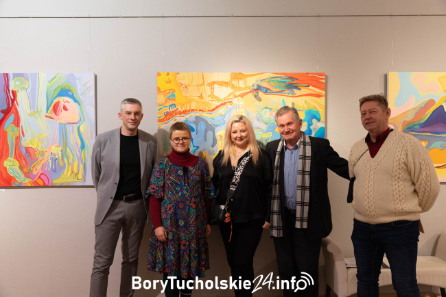 Wernisaż Urszuli Kulczyk w Tucholskim Ośrodku Kultury