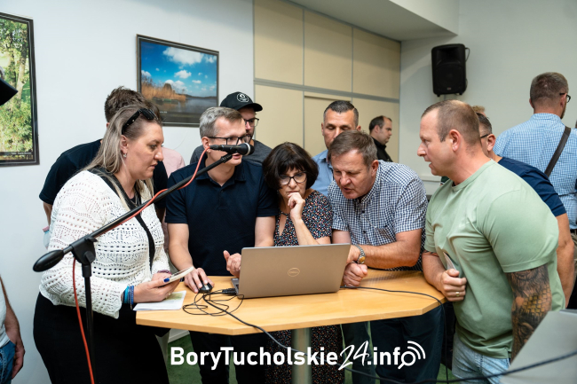 Projektanci pokazali mieszkańcom obwodnicę Tucholi (FOTO, WIDEO)