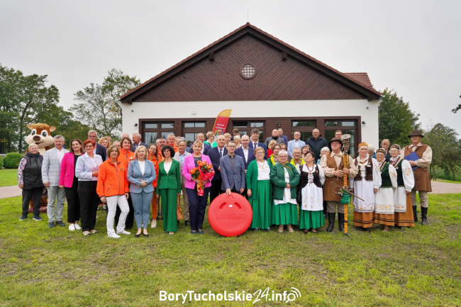 Uroczysty odbiór inwestycji nad Jeziorem Bysławskim (FOTO, WIDEO)