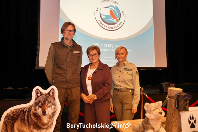 O wilku szarym bez mitów – spotkanie z przedstawicielami TPK w Czersku (FOTO