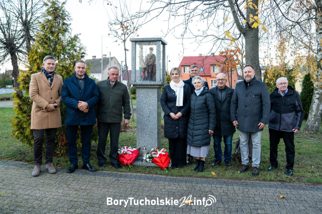 Uczcili pamięć patrona gminy Śliwice (FOTO, WIDEO)