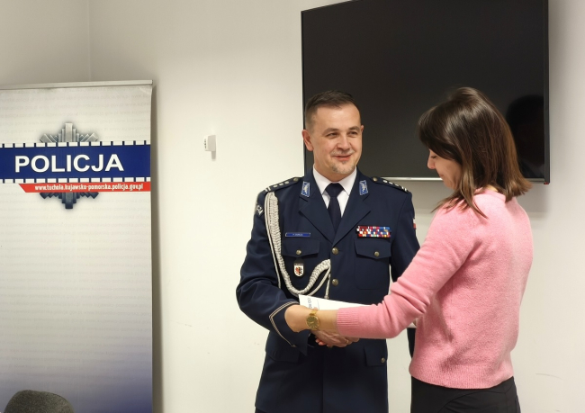 W tucholskiej komendzie uczczono Dzień Służby Cywilnej