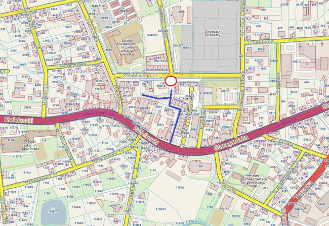 Tymczasowe zamknięcie skrzyżowania w Czersku - zmiana organizacji ruchu