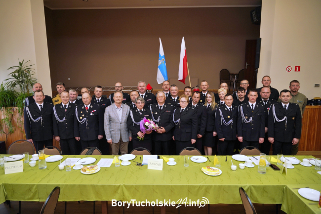 Zebranie Oddziału Gminnego ZOSP RP w Tucholi. Wybrano władze na nową kadencję (FOTO, WIDEO)