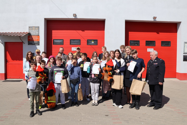 Gminne eliminacje Turnieju Wiedzy Pożarniczej w Śliwicach (FOTO)