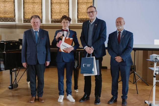 Jan Wutkowski ze Śliwic laureatem ogólnopolskiego konkursu historycznego (FOTO)