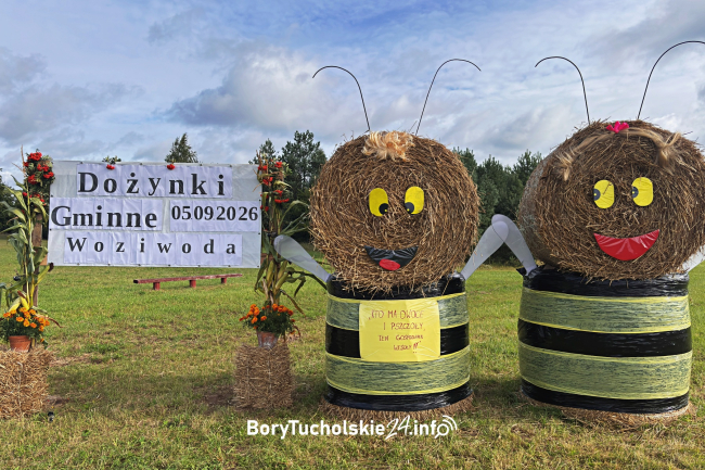 Dożynkowe witacze w gminie Tuchola (FOTO)