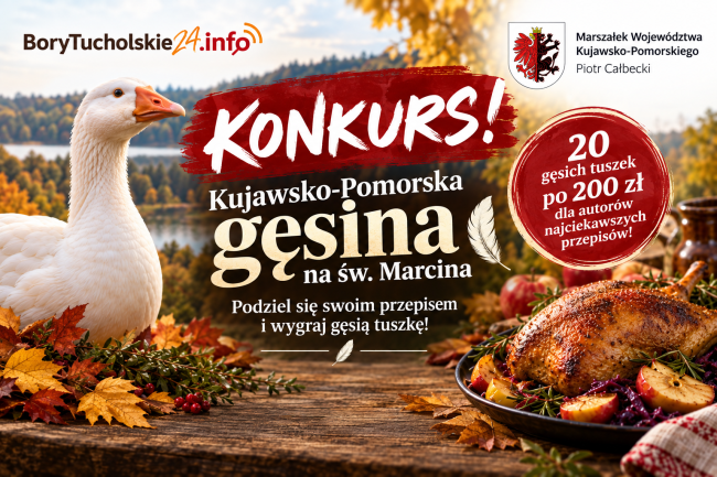 Konkurs. Wygraj gęsinę na św. Marcina! 