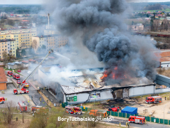 Pożar Czersk. Pożar market 15