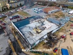 Pożar Czersk. Pożar market 4