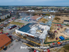 Pożar Czersk. Pożar market 5