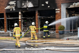 Pożar Czersk. Pożar market 22