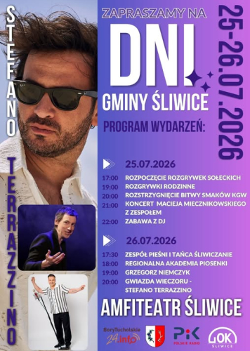 Dni Gminy Śliwice (ZAPOWIEDŹ)