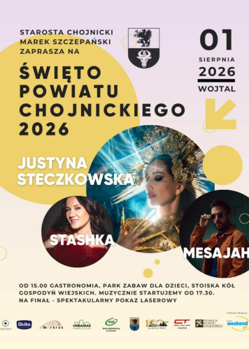 Święto Powiatu Chojnickiego w Wojtalu. W programie koncerty gwiazdy wieczoru (ZAPWIEDŹ)