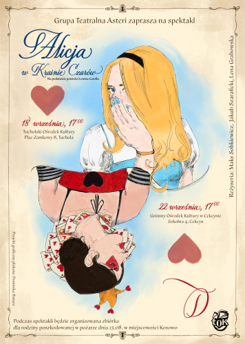 Teatr Asteri zaprasza na „Alicję w Krainie Czarów” (ZAPOWIEDŹ)